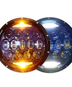 Proyector de Lente Azul COWONE de 130W de 7 pulgadas Faros