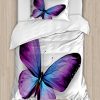 Juego de Funda Nórdica Lunarable Violeta, Mariposa Violeta