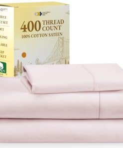 Juego de sábanas gemelas California Design Den de algodón