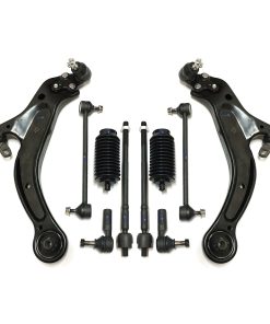 PartsW - 12 Pcs Suspension Kit Front Lower Control Arms
