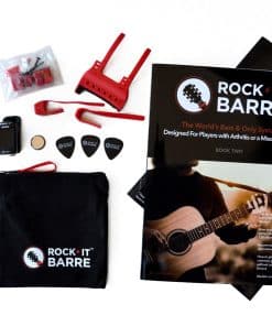 Dispositivo de Acordes de Guitarra Rock-iT Barre Paquete