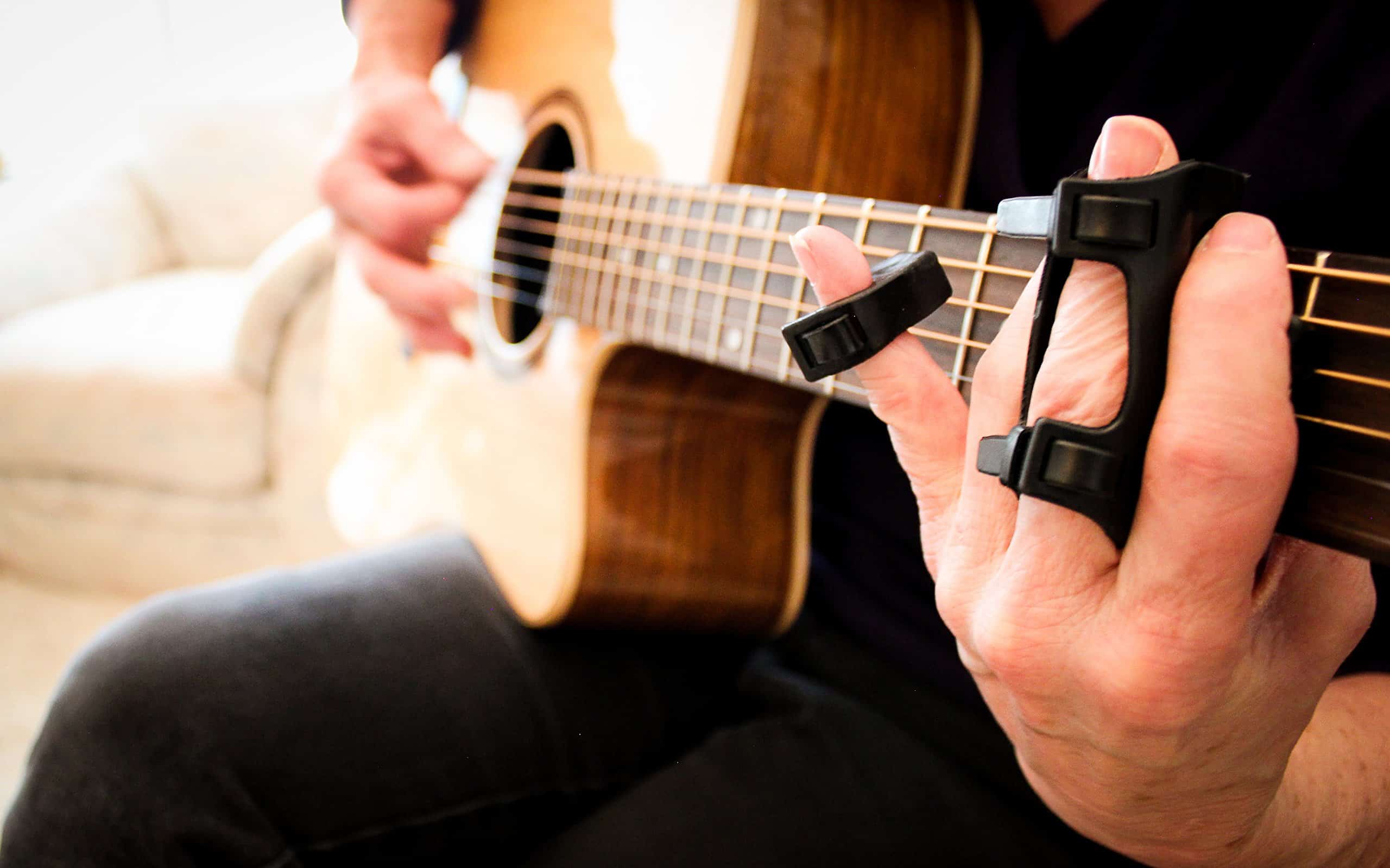 Dispositivo de Acordes de Guitarra Rock-iT Barre Paquete - Imagen 3