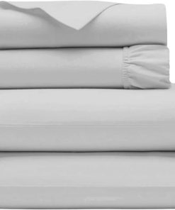 Juego de sábanas Cal King Bluemoon Homes 100% algodón