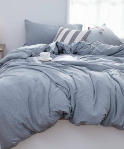 Juego de Funda de Edredón 100% de Jersey Knit Cotton