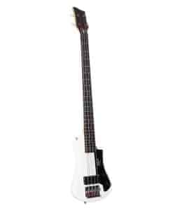 Bajo eléctrico HOFNER Shorty, blanco, con estuche