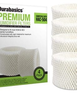 Durabasics Paquete de 4 Filtros de Humidificador Premium