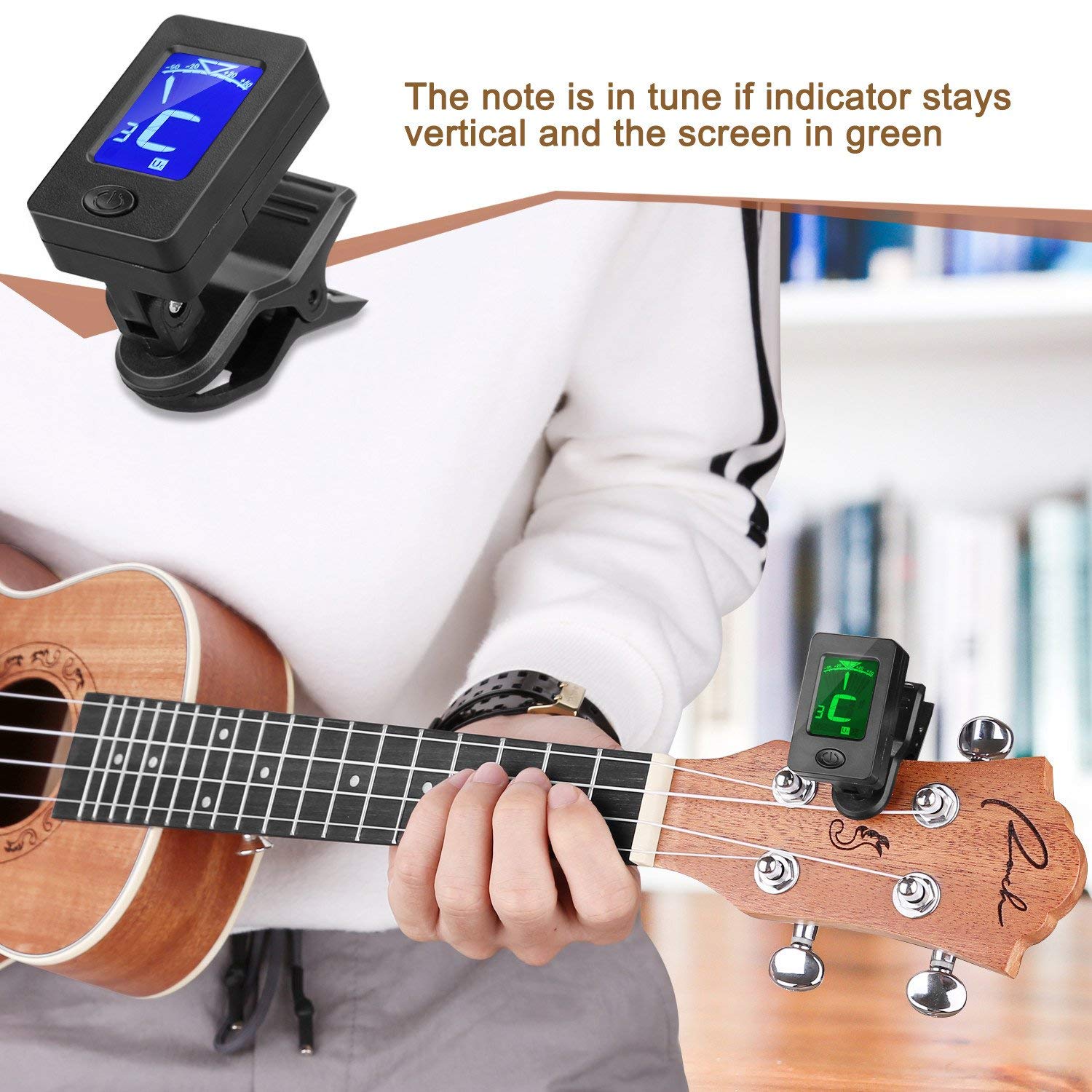 Ukelele Soprano Ranch de 21 pulgadas Kit Profesional de - Imagen 8