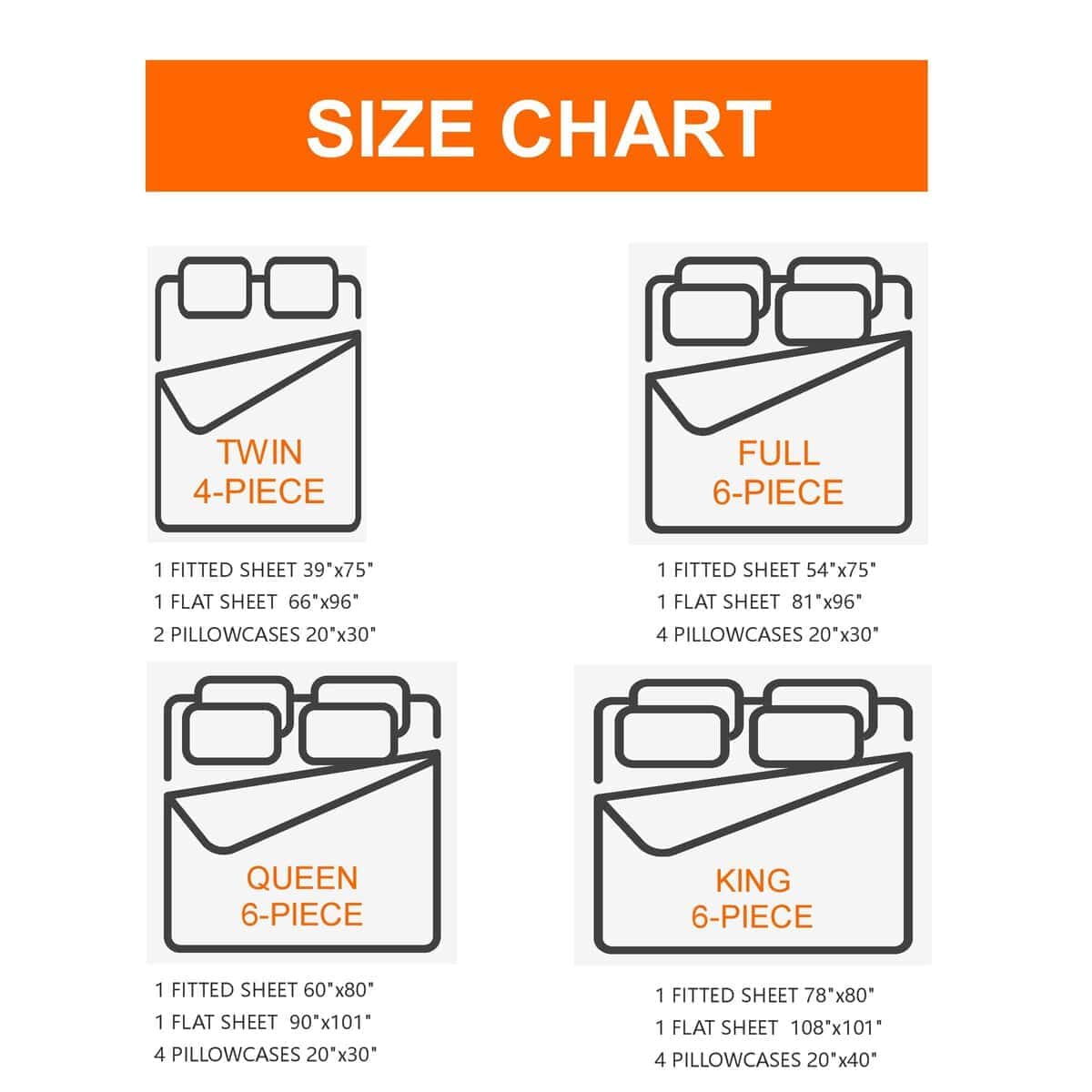 Juego de sábanas de microfibra ultrasuave de -Amarillo Patch - Imagen 7
