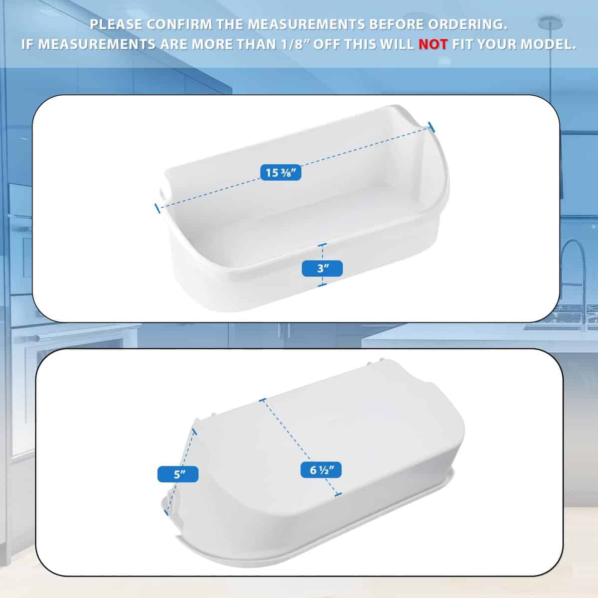 Bandeja de puerta mejorada para refrigerador Frigidaire - Imagen 4