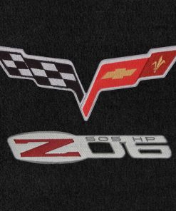 Tapetes Lloyd Mats Velourtex color ébano para Corvette Z06