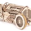 Modelo de Coche de Carreras Ugears U-9 Grand Prix de Madera