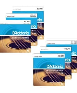 D'Addario EJ16 Cuerdas de Guitarra Acústica Fósforo Bronce