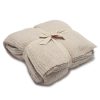 Barefoot Dreams CozyChic Ribbed Bed Blanket Full/Queen Stone