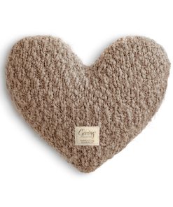 Almohada Decorativa de Peluche con Forma de Corazón Suave