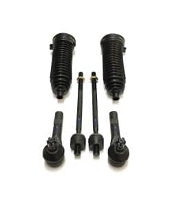 Kit de dirección de 6 piezas PartsW - Guardapolvos de