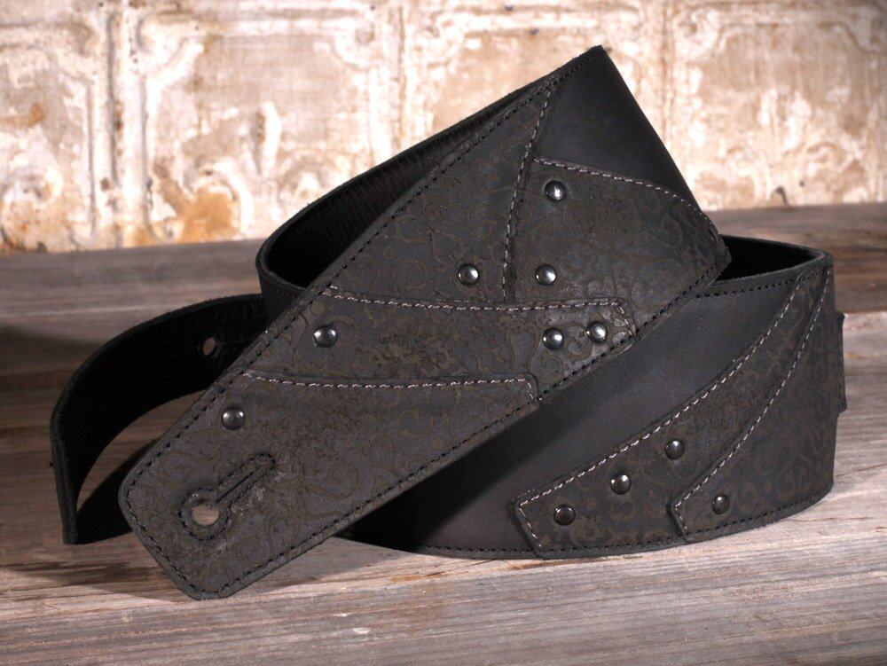 Correa de Guitarra de Cuero de Grano Completo Overland para - Imagen 7