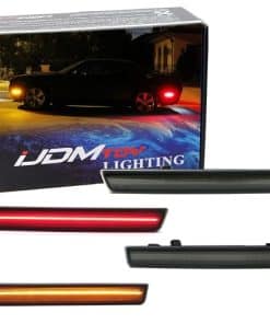 Kit de Luz de Marcador Lateral LED Completo Ámbar/Rojo con