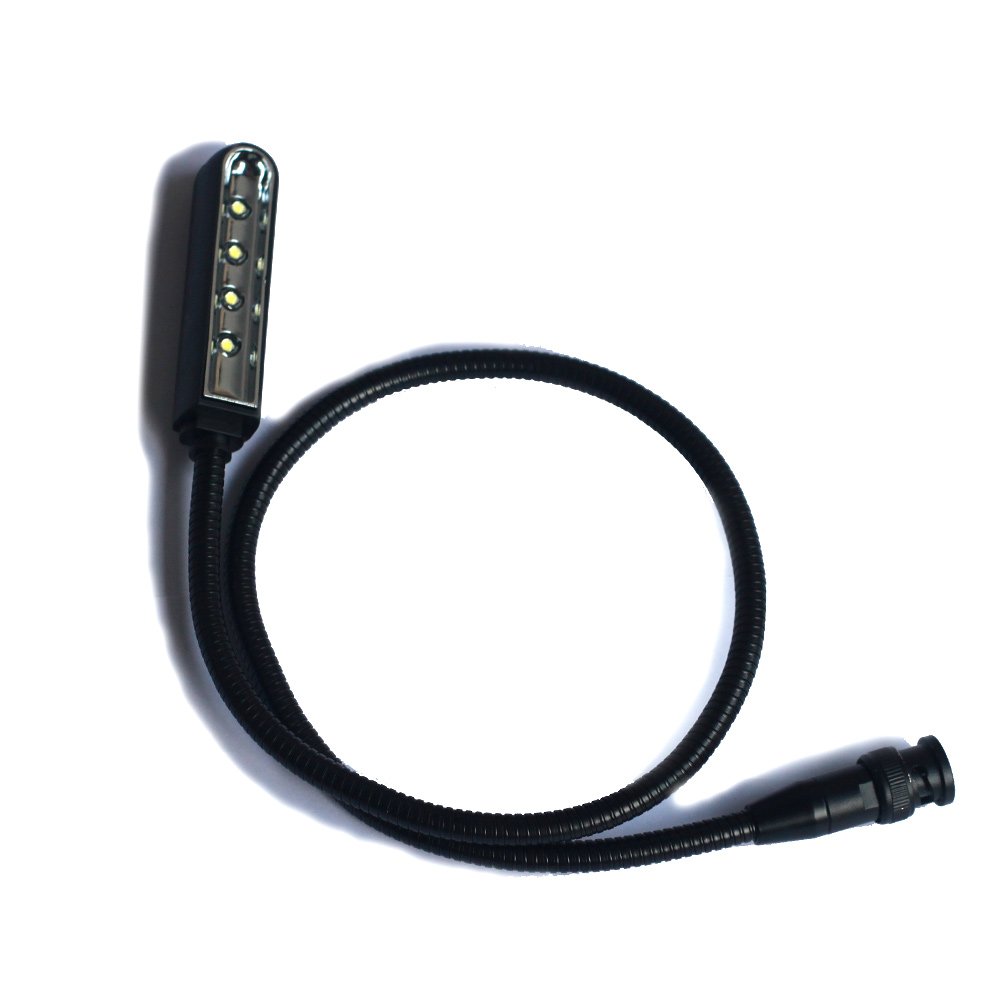 Lámpara de estudio LED GUNKING de 450 mm con conector BNC