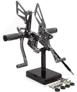 Estriberas de Motocicleta Juego de Estriberas Traseras