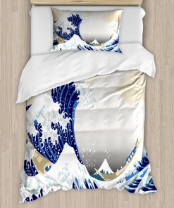 Juego de Funda Nórdica Lunarable Wave, Patrón Hokusai