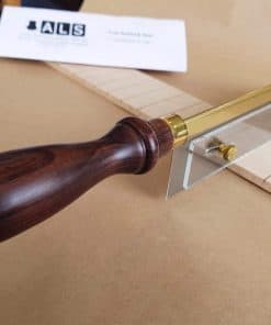 Sierra de ranurar diapasones de guitarra ALS con tope de
