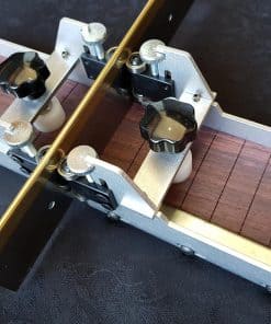 Caja de inglete para cortar trastes ALS con abrazaderas y