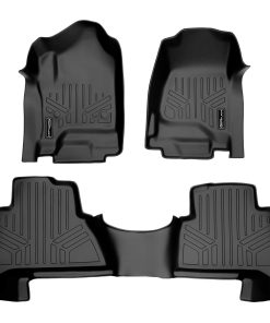 Conjunto de Tapetes para Piso Negros a Medida Todas las