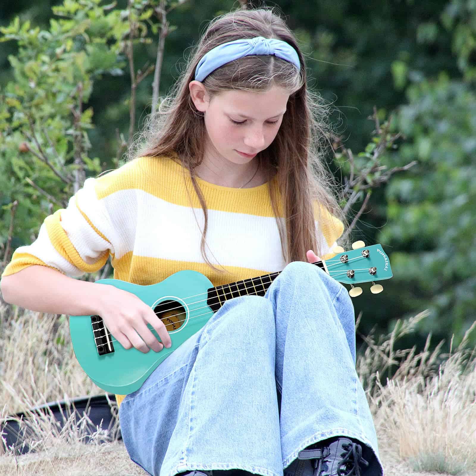 Ukulele Soprano POMAIKAI para Principiantes, Guitarra 21 - Imagen 5