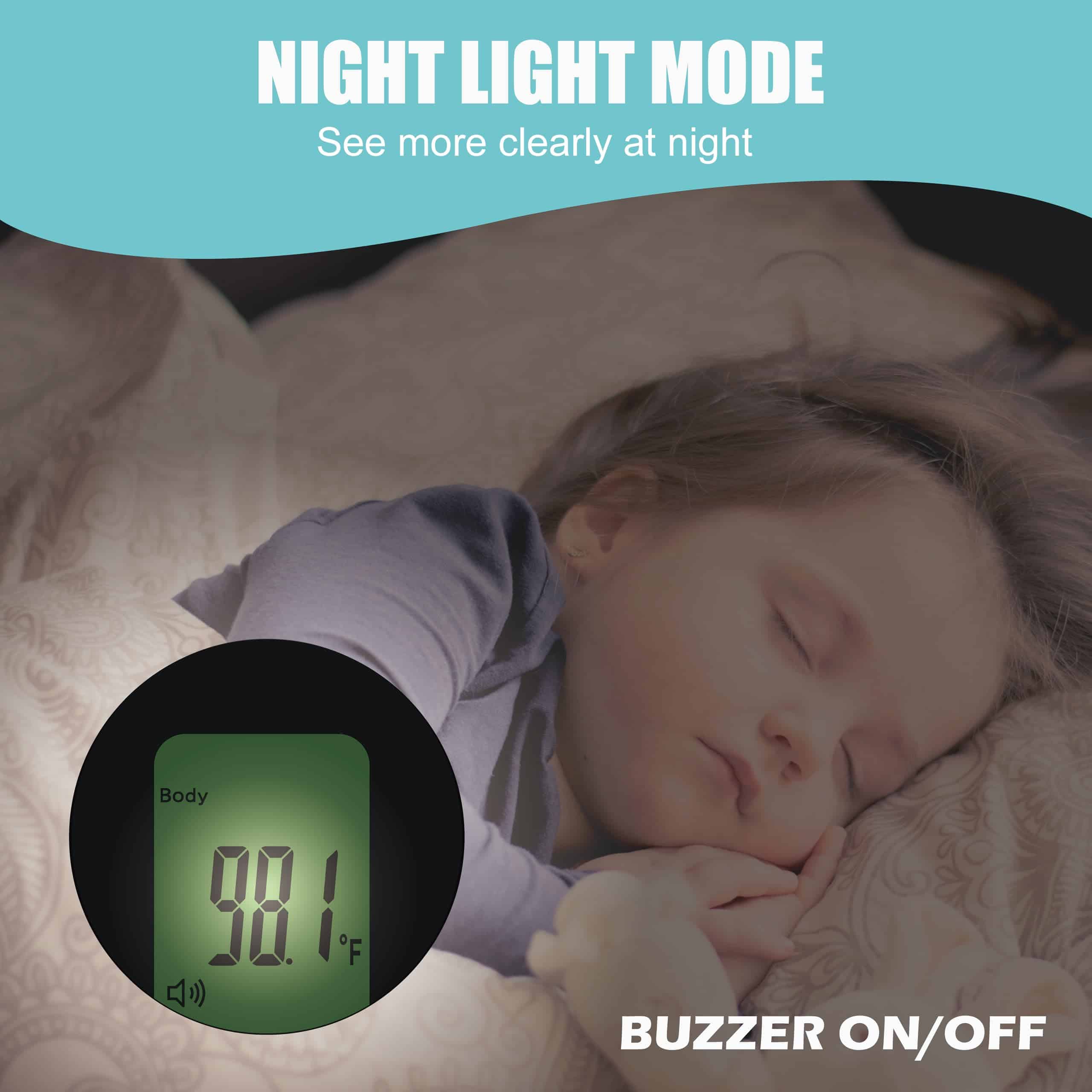 Termómetro de Frente sin Contacto Amplim para Niños y - Imagen 6