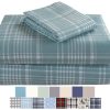Juego de sábanas de franela turca de algodón -Reo Plaid