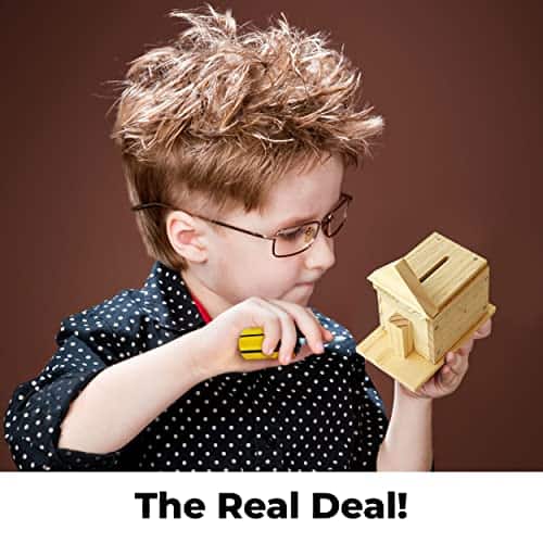 Kit de Carpintería Kraftic para Niños y Adultos, con 6 - Imagen 6