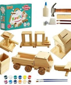 Kit de Carpintería Kraftic para Niños y Adultos, con 6