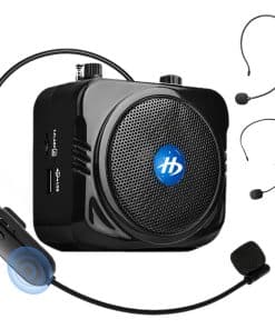 Amplificador de Voz con Micrófono Inalámbrico de 2.4G,