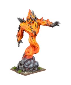 Figura de Miniatura del Elemental de Fuego Mayor de Mantic
