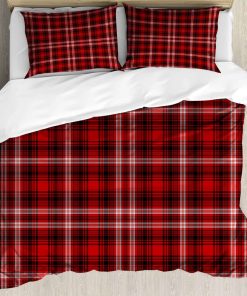 Set de Funda de Edredón con Cuadros de Ambesonne, Patrón de