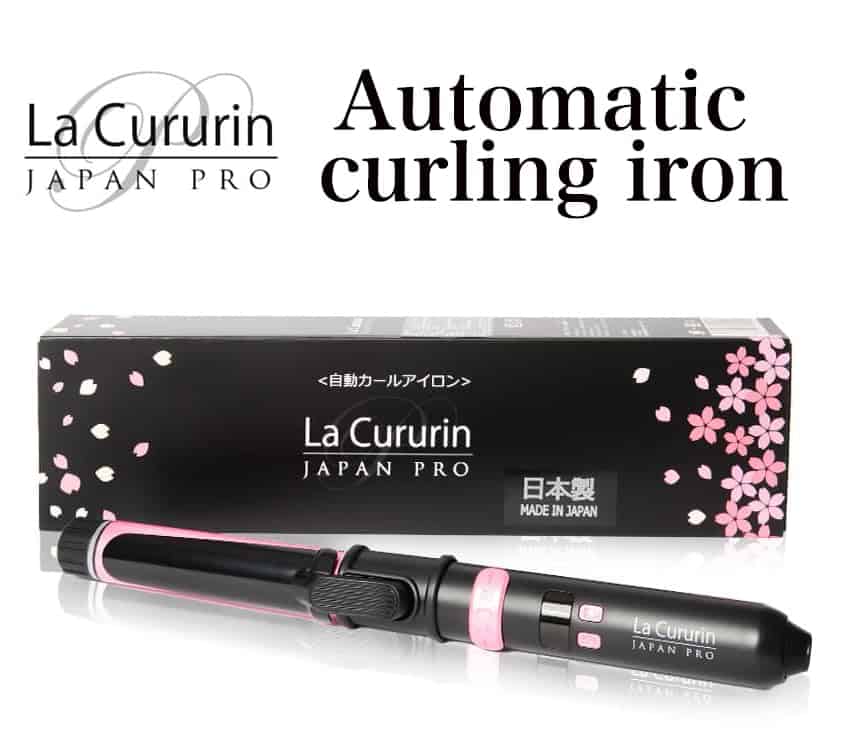 Plancha rizadora automática de 28 mm AC100V-240V La Cururin - Imagen 8