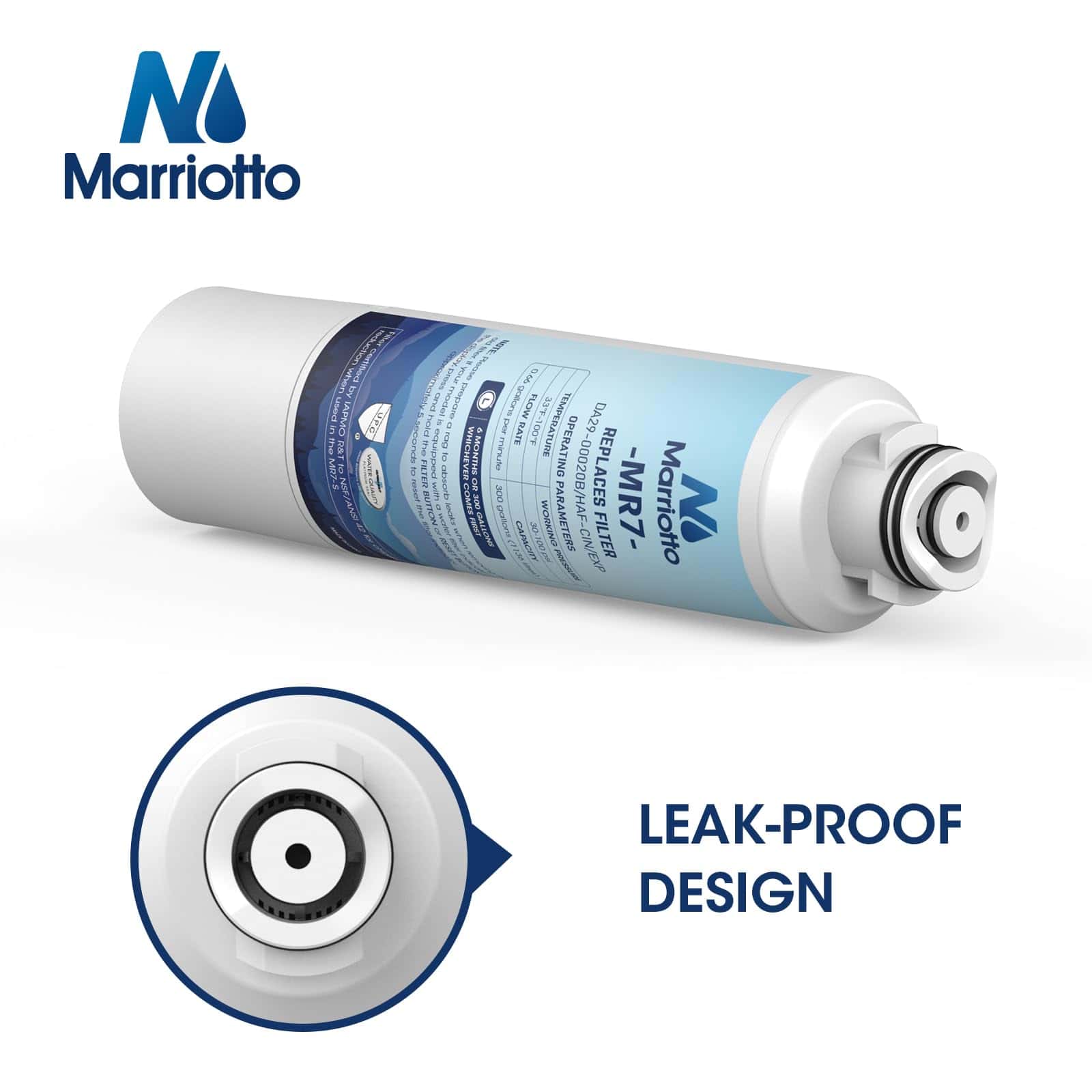 Filtro de agua para refrigerador MARRIOTTO -Blanco - Imagen 4