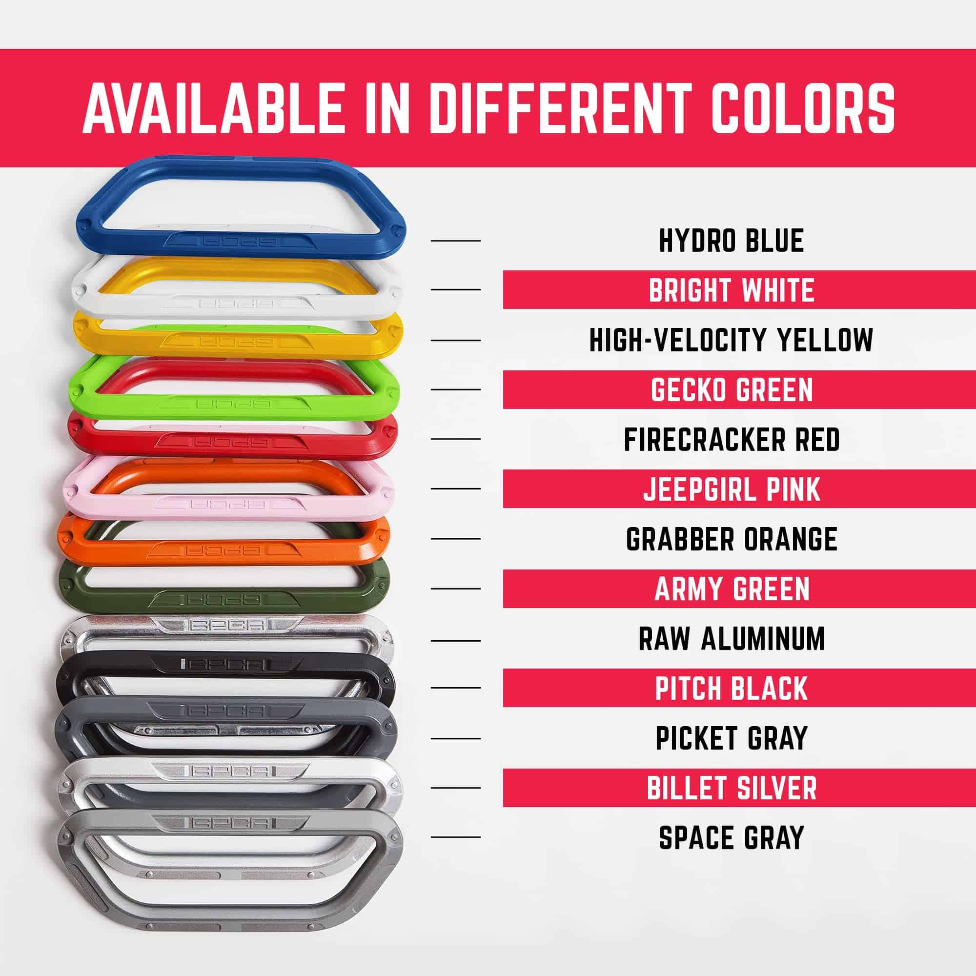 GPCA - Mango PRO para Jeep Wrangler, Asas Plegables de - Imagen 7