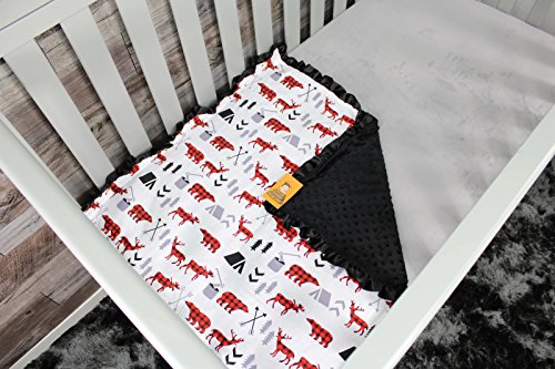 Mantas para Bebé Dear Baby Gear, Aventura en el Bosque Oso - Imagen 3