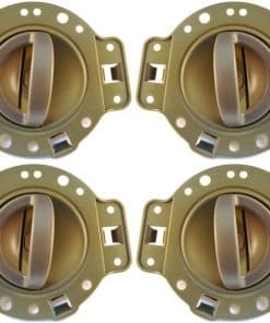Manija Interior de Puerta, Color Khaki - Juego de 4 unidades