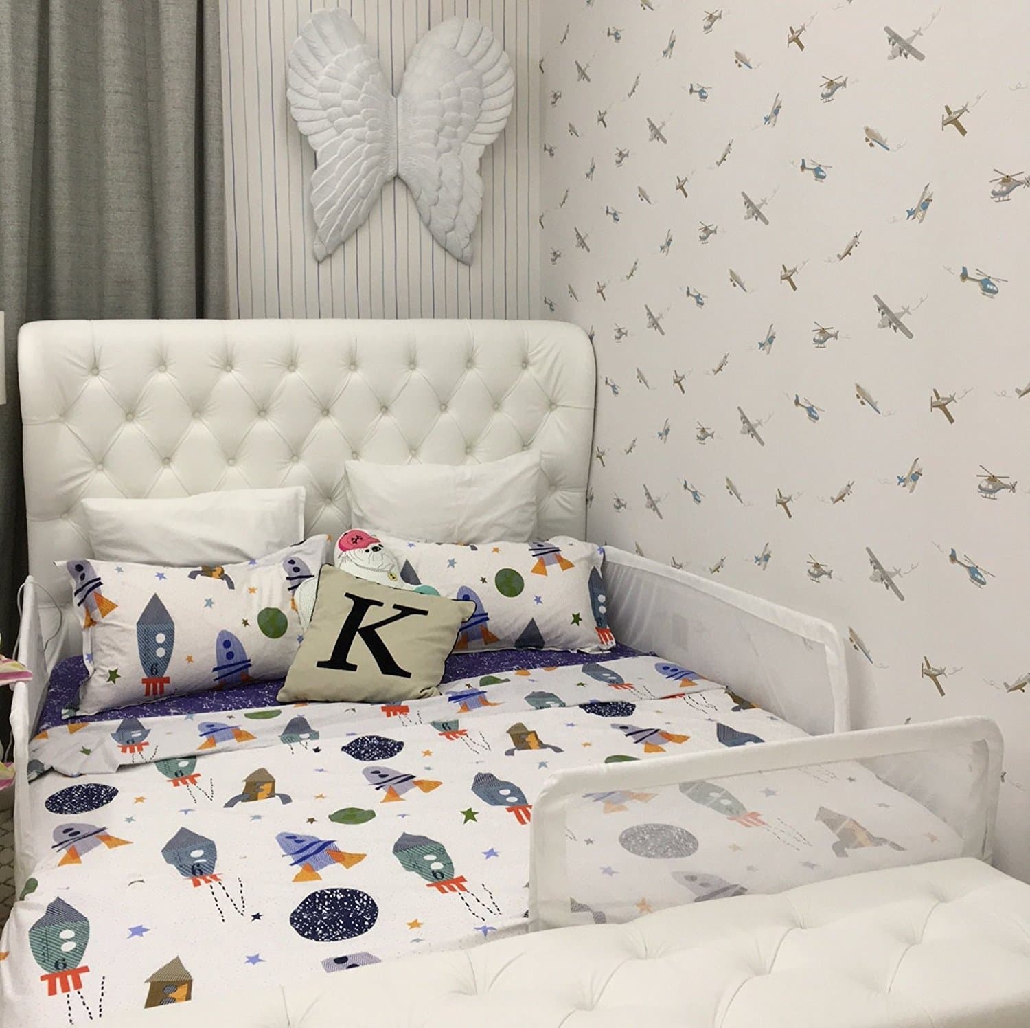 Juego de Ropa de Cama Espacial para Niños Tamaño Completo - Imagen 6