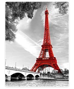 Manta suave y cálida para sofá o cama TSlook City Landmark