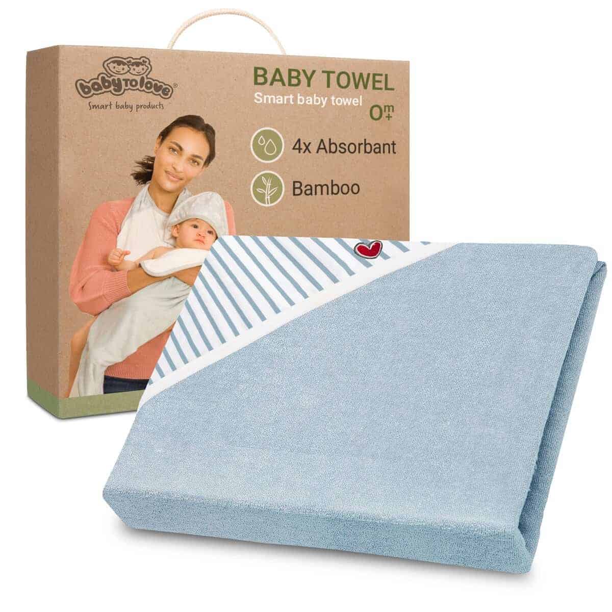 Toalla inteligente extra grande para bebés BabyToLove | Los