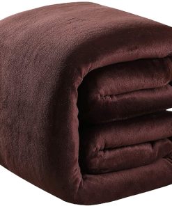 Manta de Felpa Richave Tamaño King 350GSM Ligera para Cama