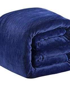 Manta de Microfibra Queen Size 350GSM, Suave y Ligera para