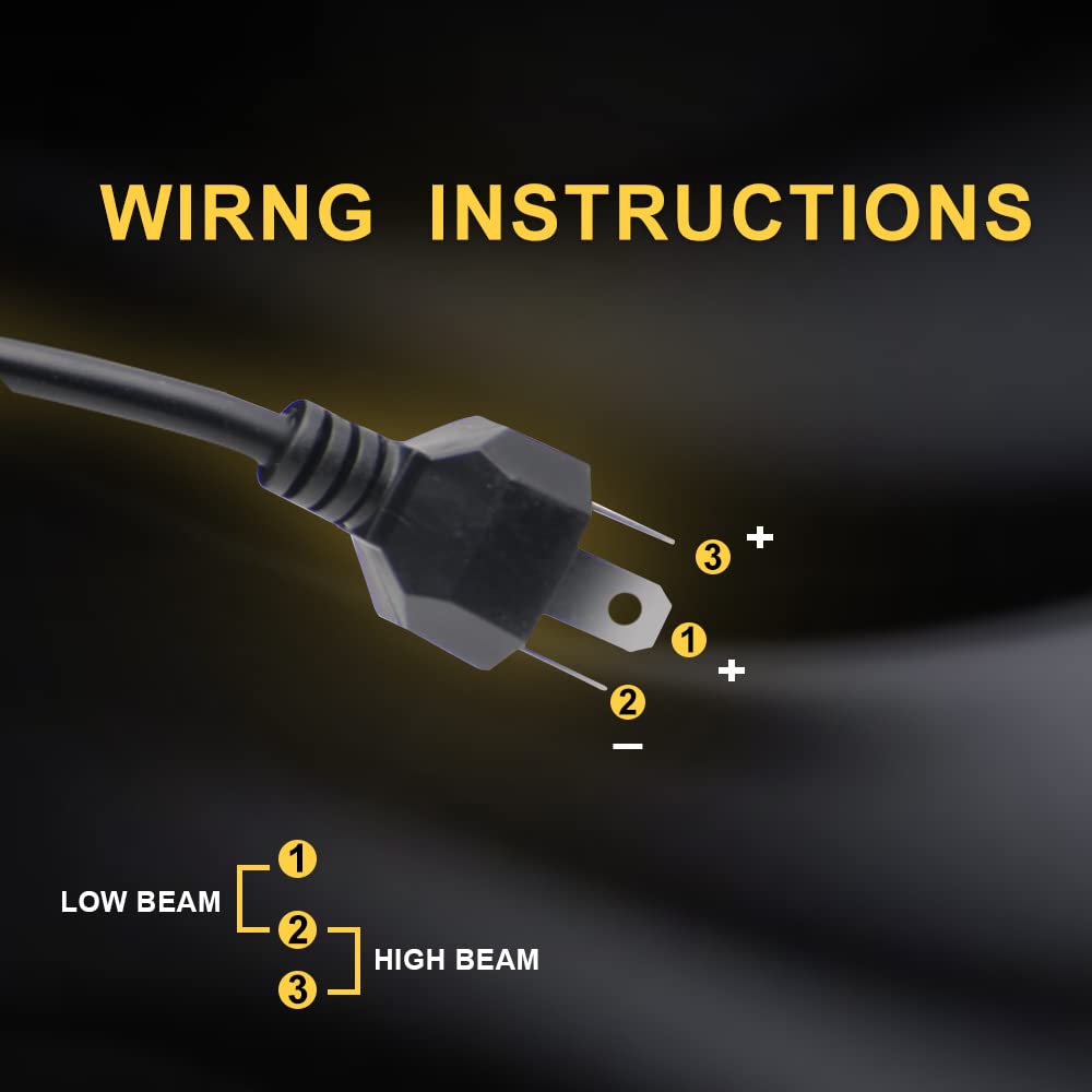 4pcs Faro LED Redondo Crystal de 5.75" 36W Sellado IP68 - Imagen 8