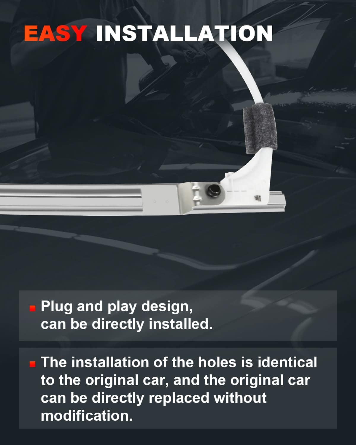 Regulador de ventana eléctrico del lado -6 741-527 - Imagen 7