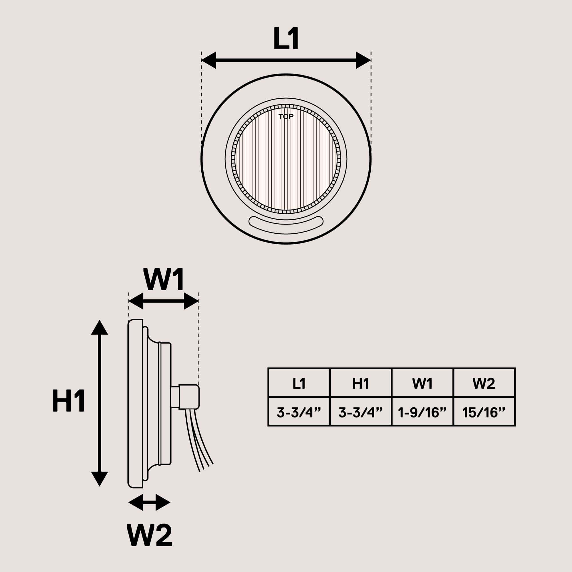 Kit de luces indicadoras laterales LED redondas ámbar y - Imagen 7