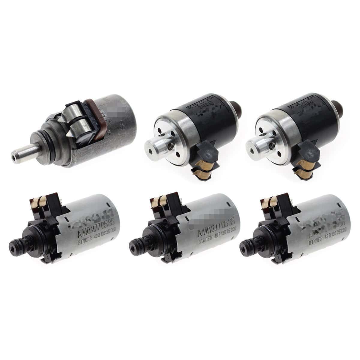 Conjunto de 6 Solenoides 722.6 para Transmisión Automática