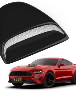 Mega Racer Universal JDM Racing Style Glossy Black Hood